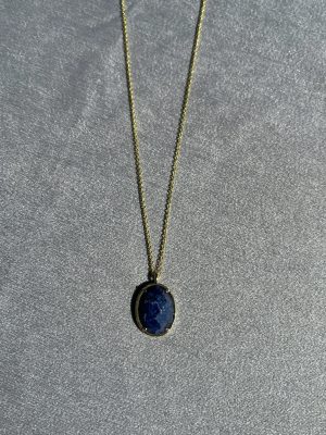 Lapis Lazuli - Büyük Form Kolye